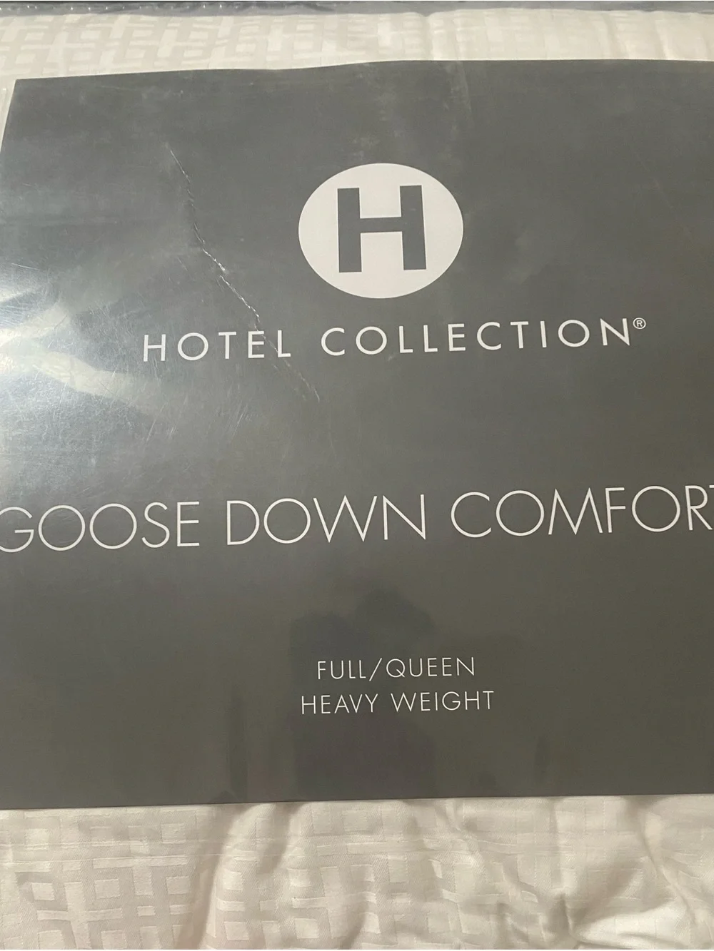 Hotel Collection Goose Down European White Comforter-Full/Queen 94x96